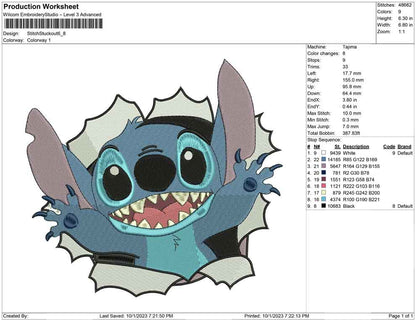Stitch Stuckout