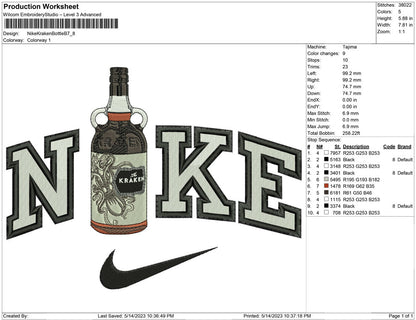 Nike Kraken Bottle B