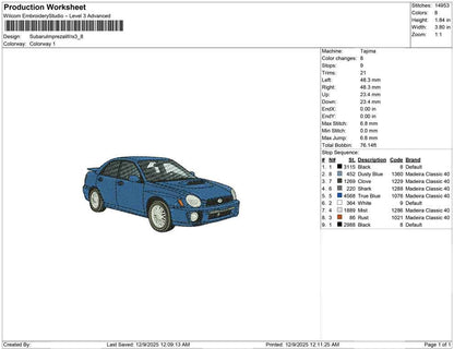 Subaru Impreza Wrx