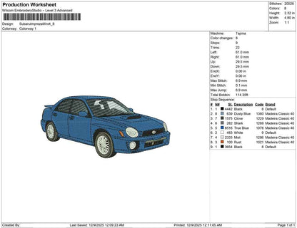 Subaru Impreza Wrx