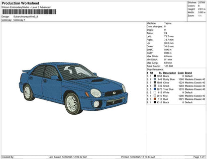 Subaru Impreza Wrx
