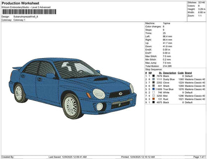 Subaru Impreza Wrx