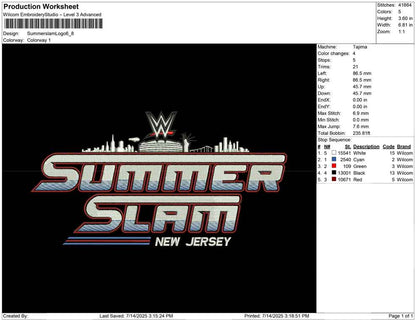 Summerslam Logo