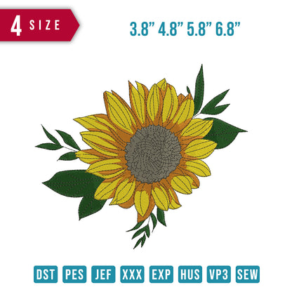 Sun Flower Tattoo