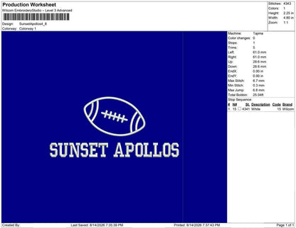 Sunset Apollos