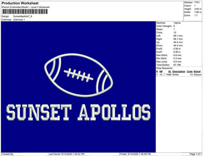 Sunset Apollos