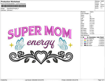 Super Mom Energy
