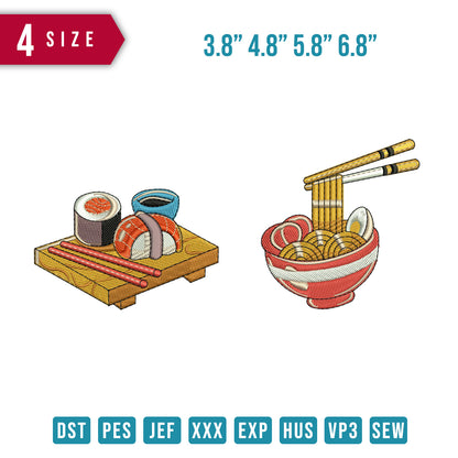 Sushi and Ramen