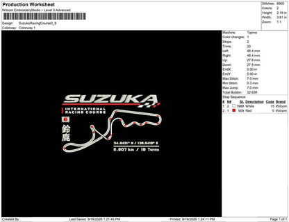 Suzuka Racing Course