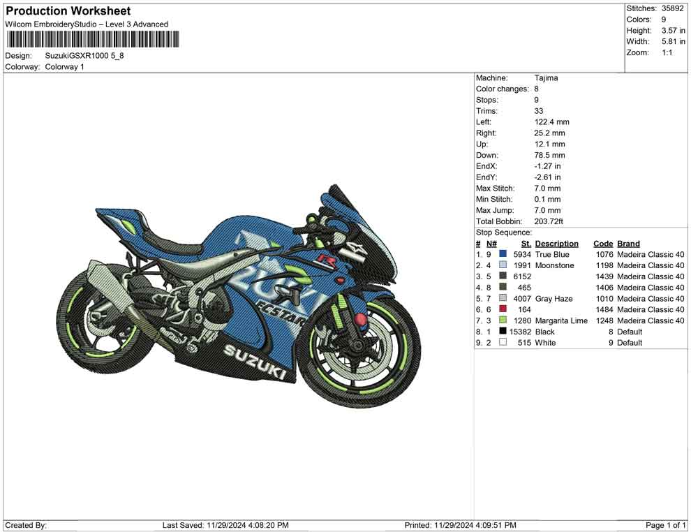 Suzuki GSXR 1000