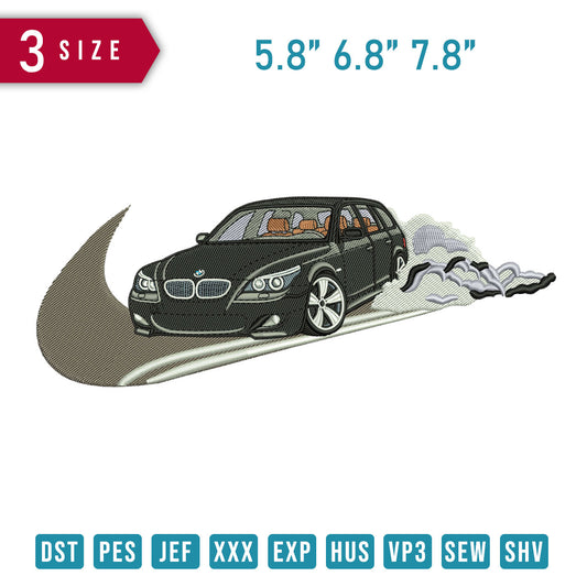 Swoosh BMW Smoke