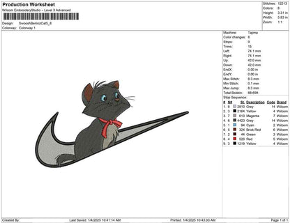 Swoosh Berlioz Cat