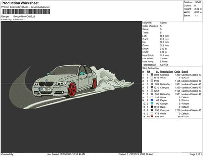 Swoosh Bmw Drift