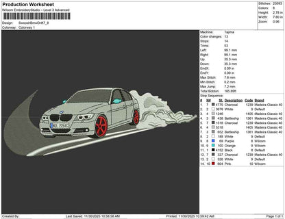 Swoosh Bmw Drift