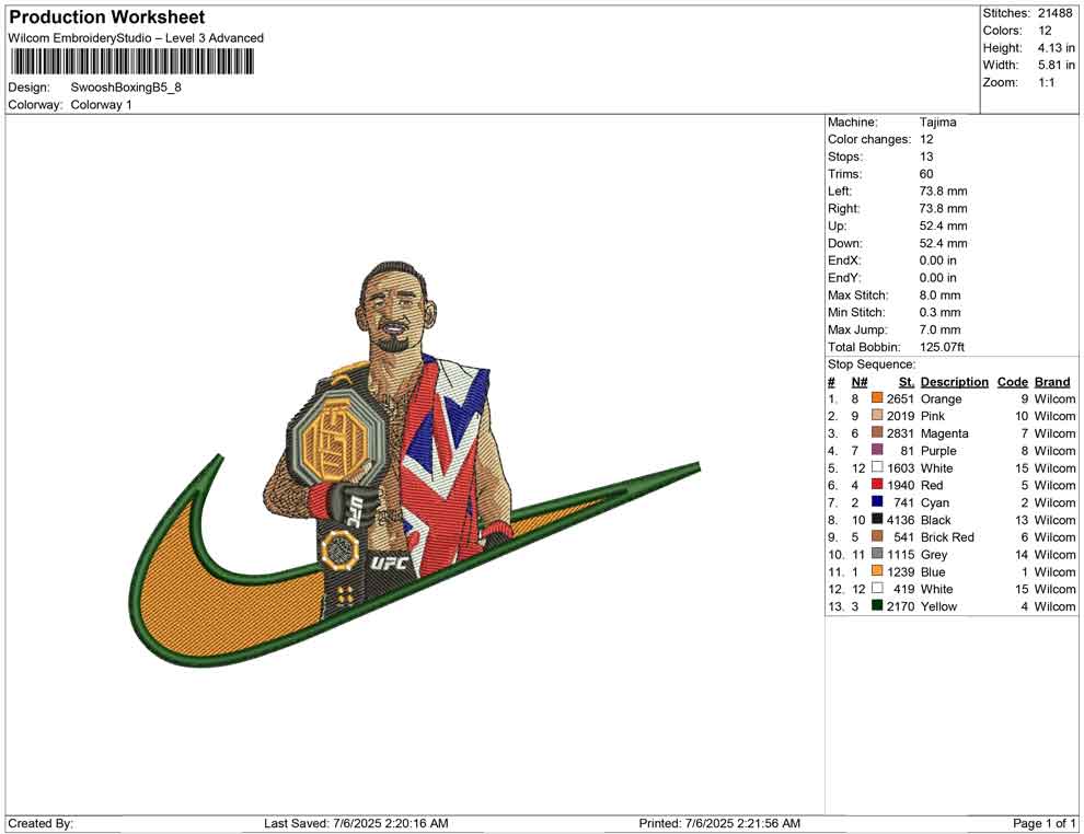 Swoosh Boxing B