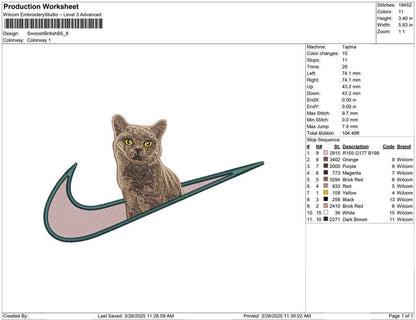 Swoosh British B