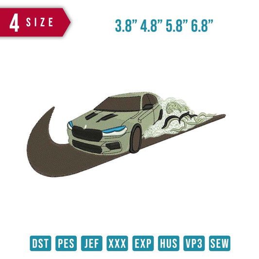 Swoosh Car Smoke