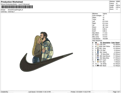 Swoosh Couple huge
