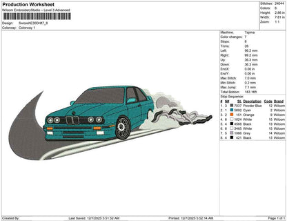 Swoosh E30 Drift