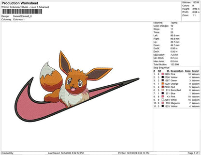 Swoosh Eevee