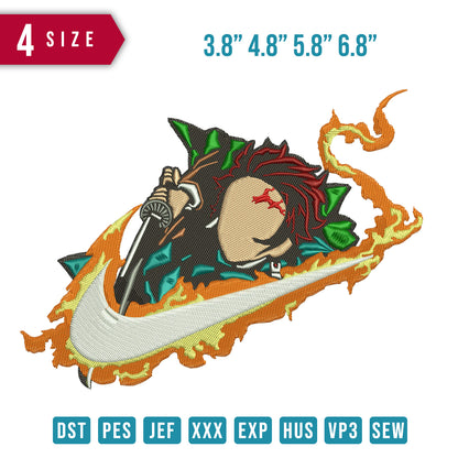 Swoosh Fire Kamado