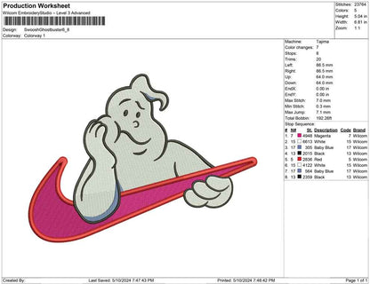 Swoosh Ghost buster