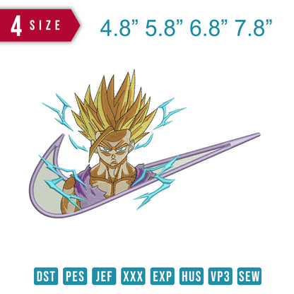 Swoosh Gohan Super Saiyan