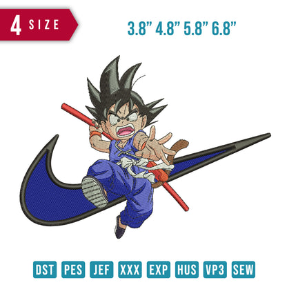Swoosh goku  Jump
