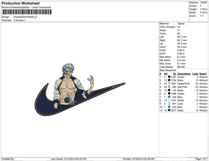 Swoosh Grimmjow