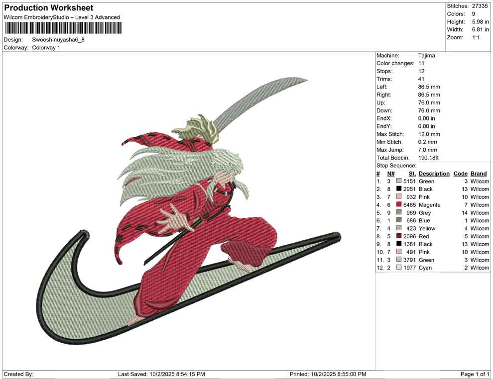 Swoosh Inuyasha