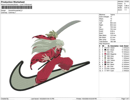 Swoosh Inuyasha