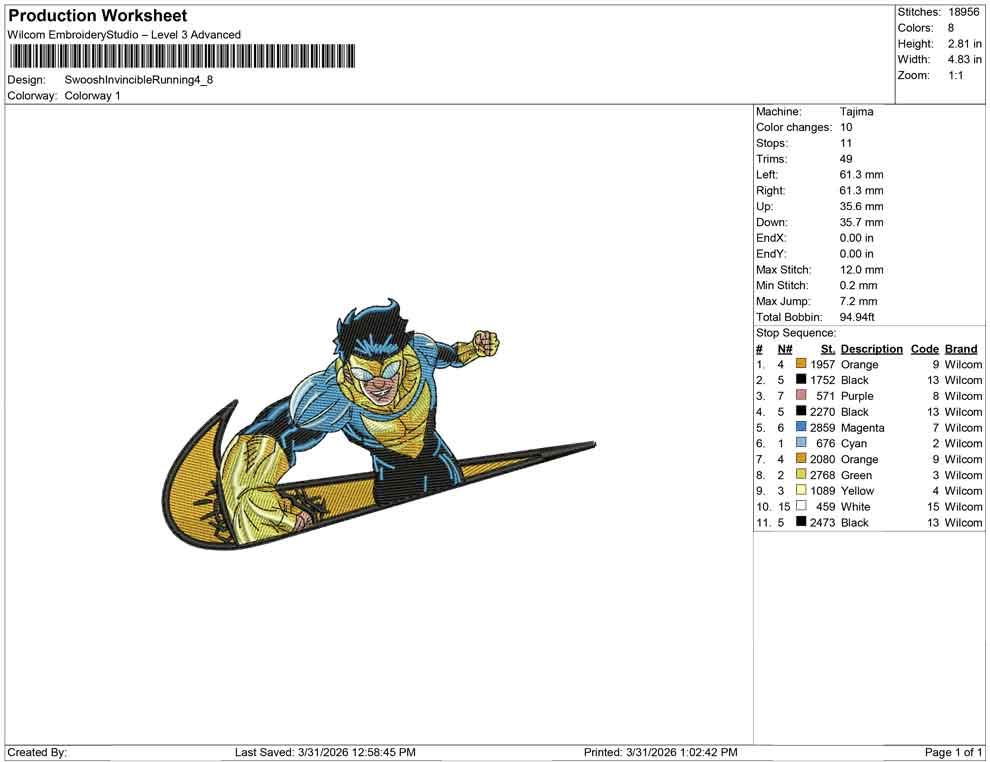 Swoosh Invincible Running
