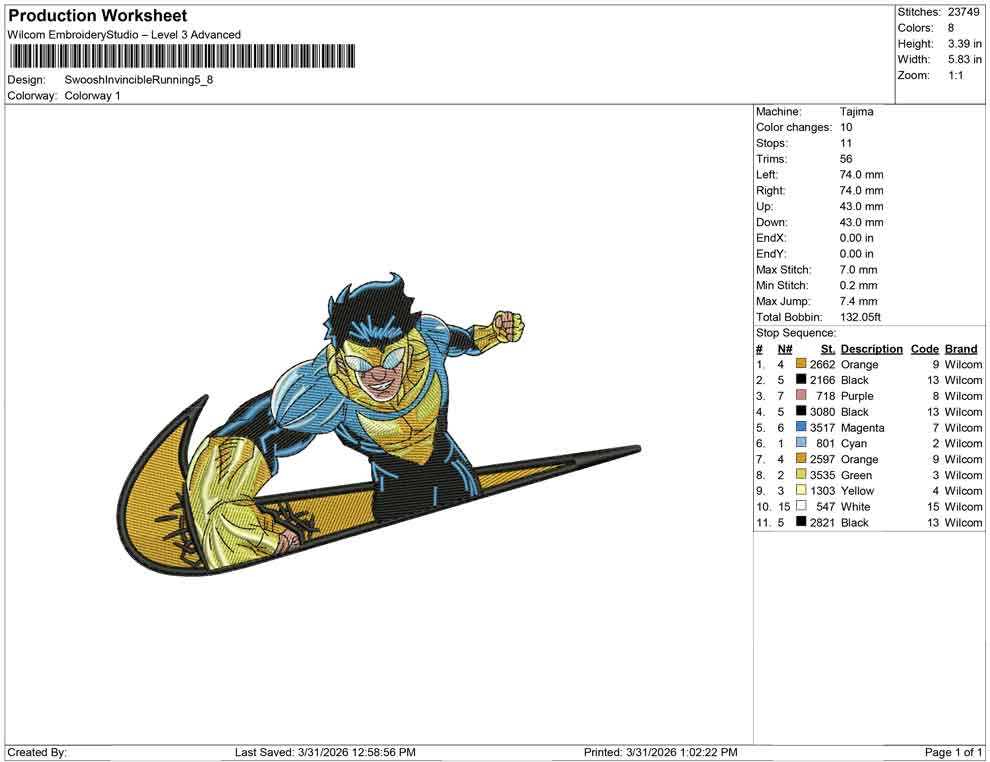Swoosh Invincible Running