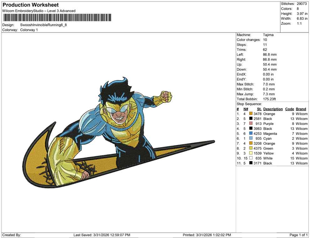 Swoosh Invincible Running