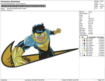 Swoosh Invincible Running