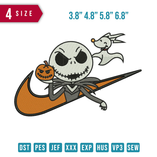 Swoosh Jack Skellington Halloween