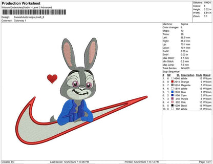 Swoosh Judy Hoops Love