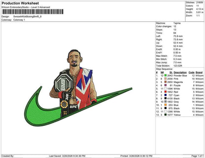Swoosh KIck Boxing Bmf
