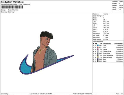 Swoosh Man
