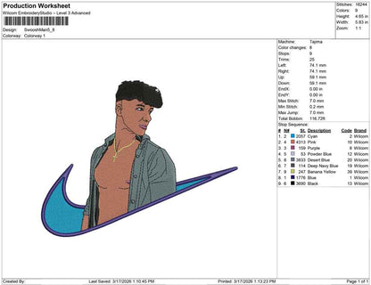 Swoosh Man