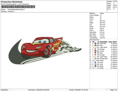 Swoosh Mcqueen Smoke