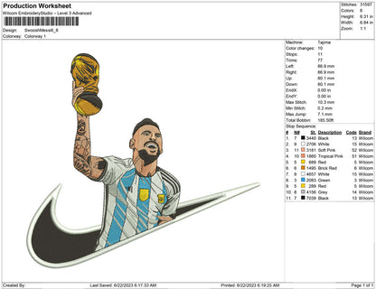 Swoosh Messi