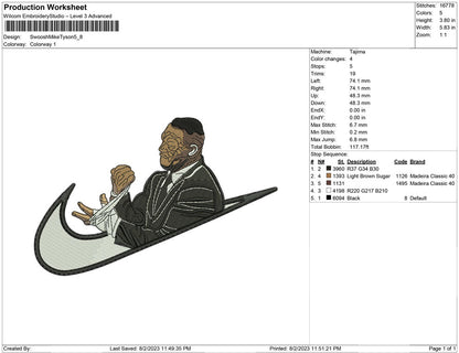 Swoosh Mike Tyson