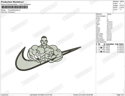 Swoosh muscle