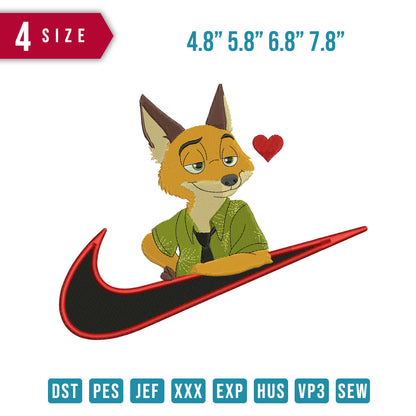 Swoosh Nick Wilde Love