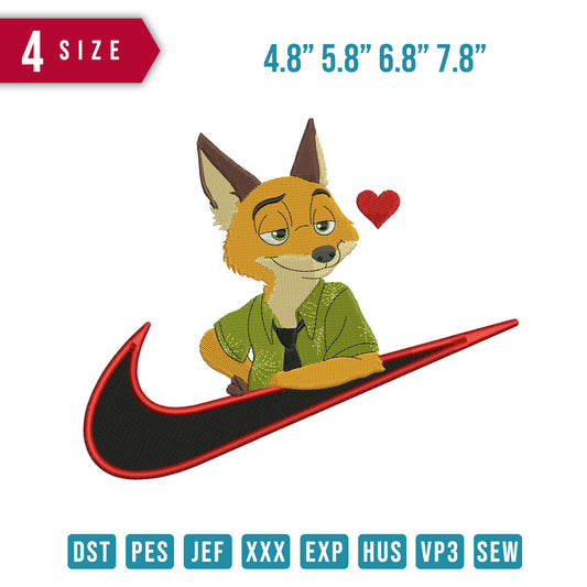Swoosh Nick Wilde Love