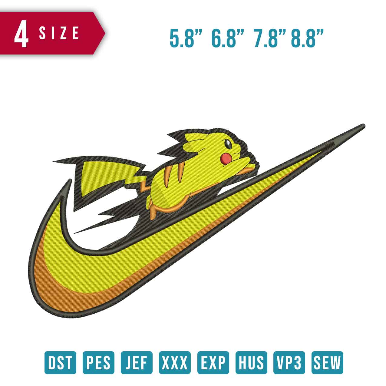 Swoosh pikachu Run