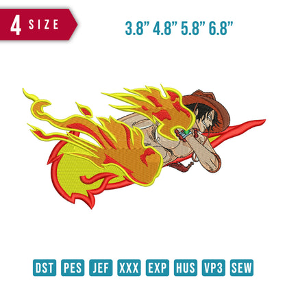 Swoosh Portgas D Ace Fire