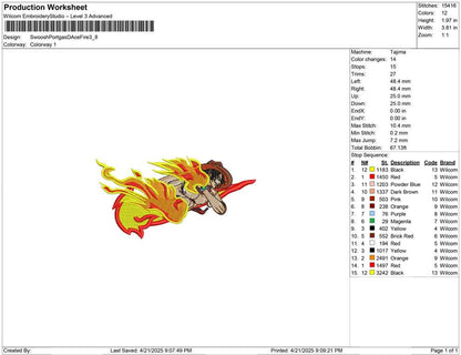 Swoosh Portgas D Ace Fire