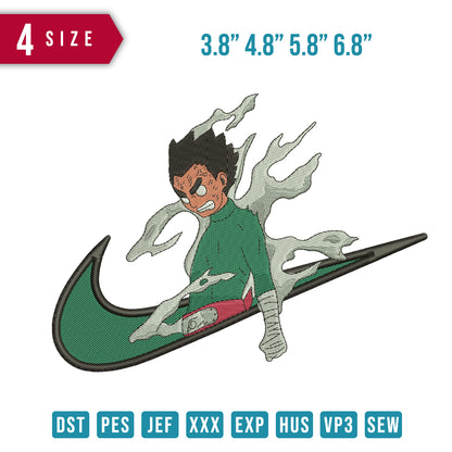 Swoosh Rocklee Angry